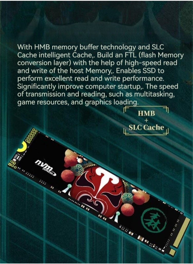 M MIAOYAN - New S690 solid state drive M.2 interface PCIe 4.0 Yangtze Memory Wafer TLC particles 1TB - Image 1