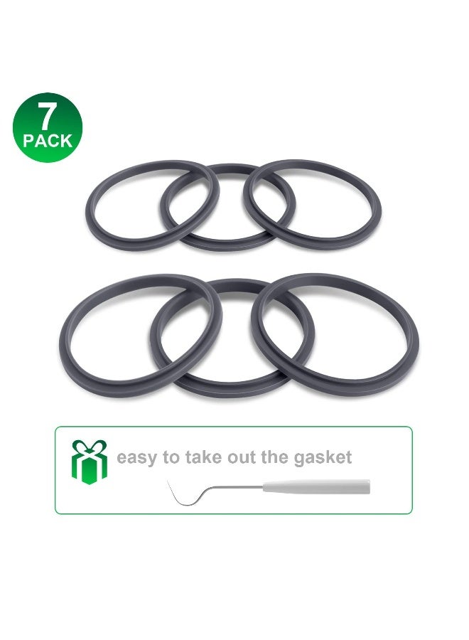 PODCAY Replacement Parts, 6 Pcs Gasket Replacement, Gasket Accessories Replacement Parts for Nutribullet Pro Blender 900 Series 900W - Image 2