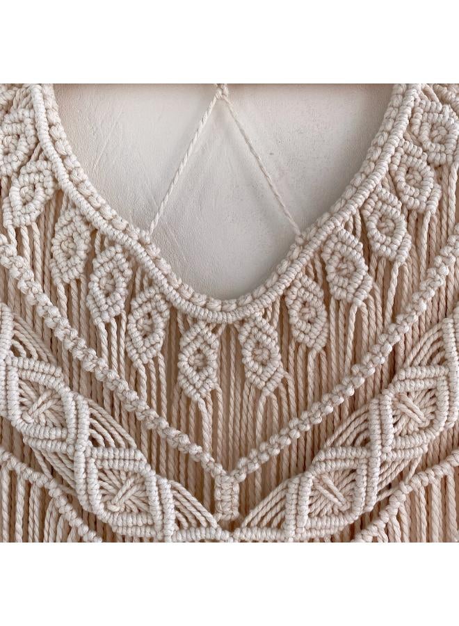 انتيكيانو مكرمية معلقة على الحائط، على الطراز البوهيمي - Image 3