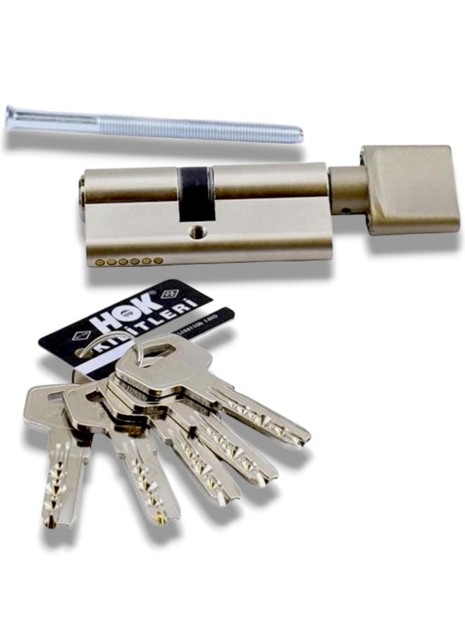 قلب باب "هوك" تركي أصلي - أمان عالي بمفتاح كمبيوتر ومقبض داخلي - Image 2