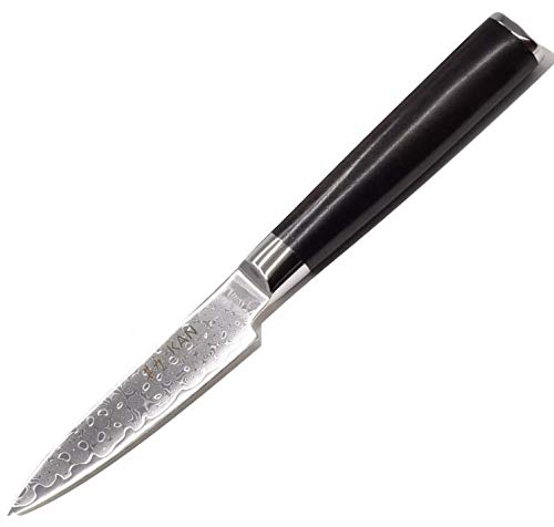 KAN Core 35inch Professional Paring Knife Japanese VG10 Ebony Handle