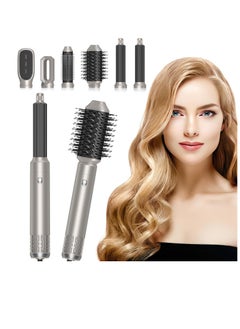 General 6-in-1 Airstyler, Multifunctional Hot Air Brush  Blow Dryer Brush  Hair Dryer for Drying  Straightening  Curling and Volume Massage Comb with Ion Care  Suitable for All Hair Types  - Image 1