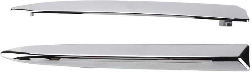 Car Front Bumper Upper Chrome Trim 735455041, Replacement for 500 2007‑2015, Durable ABS Chrome Exterior Trim with OEM Fitment for 312 Model - Image 1