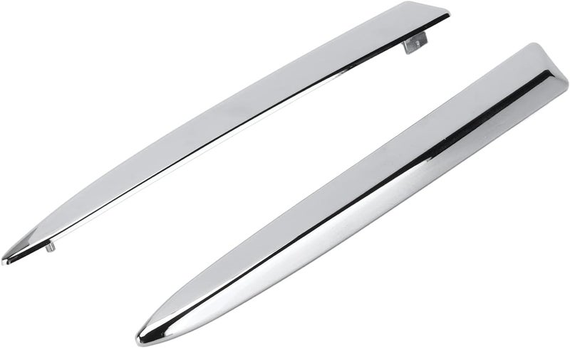 Car Front Bumper Upper Chrome Trim 735455041, Replacement for 500 2007‑2015, Durable ABS Chrome Exterior Trim with OEM Fitment for 312 Model - Image 3