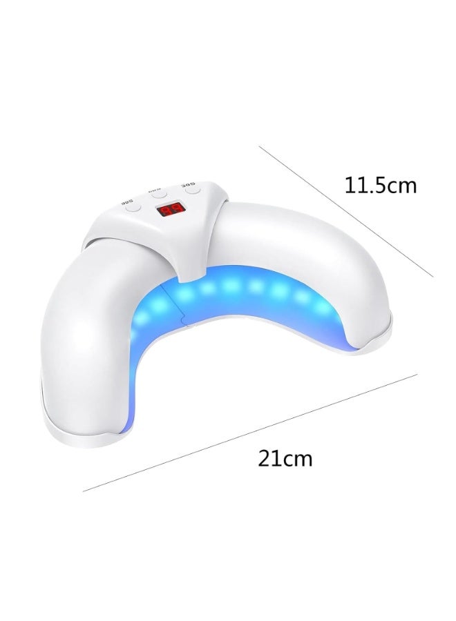 أوشيما جهاز علاج فطريات الأظافر , جهاز الليزر الفطريات الأظافر , علاج الأظافر القابلة للتعديل , تحسين الفطريات , أظافر متعددة على اليدين والقدمين آمنة وفعالة للاستخدام المنزلي - Image 2