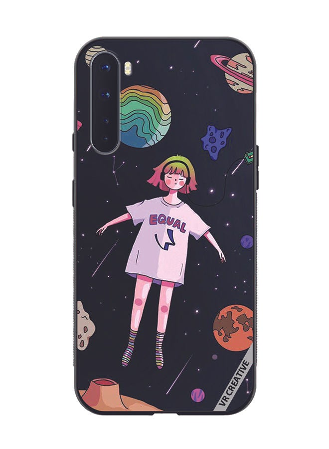 VR CREATIVE Protective Case Cover For OnePlus Nord Galaxy Design Multicolour - Image 1