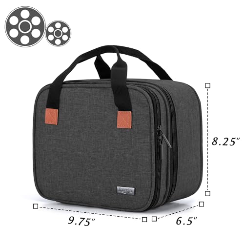 LUXJA Carrying Bag Compatible with DR.J Mini Projector, Portable Case for Mini Projector and Accessories, Black - Image 5