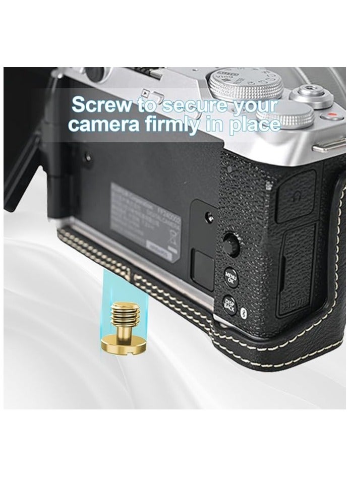 عام حقيبة حماية الكاميرا لـ FujifilM XM5 بدون مرآة، حقيبة كاميرا FujifilM X-M5، نصف قذيفة من FujifilM XM5 مع حزام الكتف الأمامي للحماية الكاملة - Image 4
