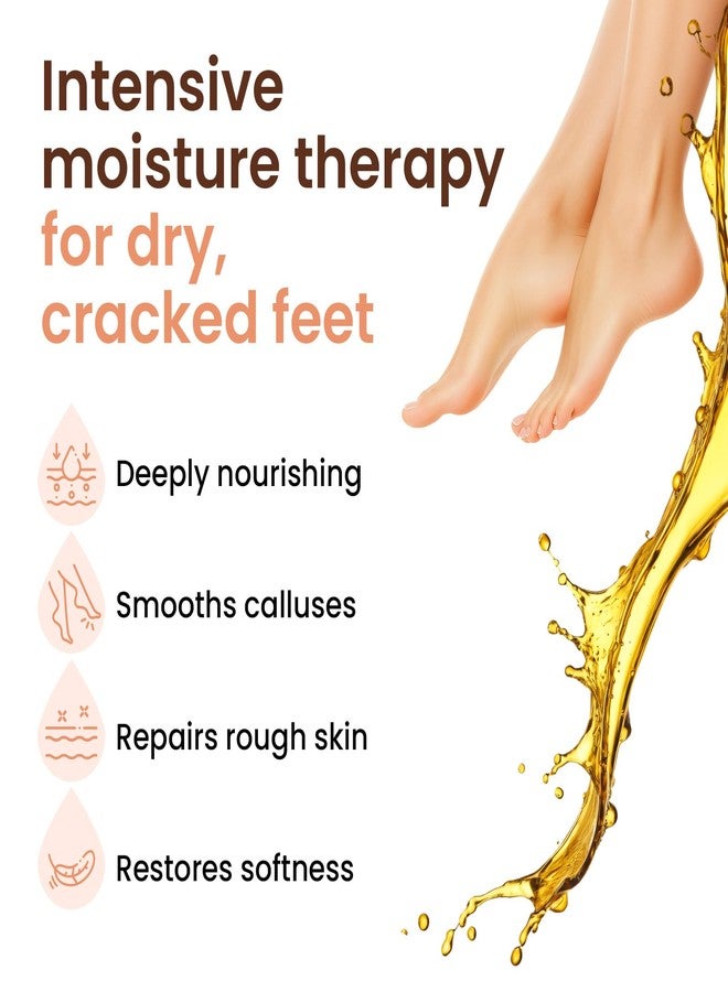 BLOOMORA 6 Pack Moisturizing Foot Mask for Dry Cracked Feet, Restoring & Hydrating Socks with Lavender, Shea Butter, Jojoba Oil & Vitamin E, Feet Mask for Women & Men Foot Care - Image 2