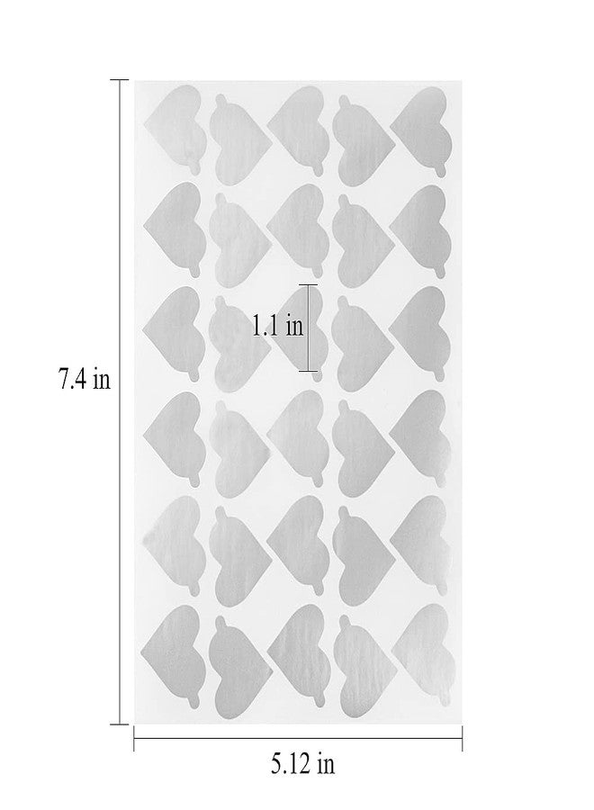 Mekupeu 1200 Pcs Eyelash Extension Adhesive Glue Pallet Sticker Pads, Disposable Waterproof Adhesive Holder Pad (Heart shape) - Image 2