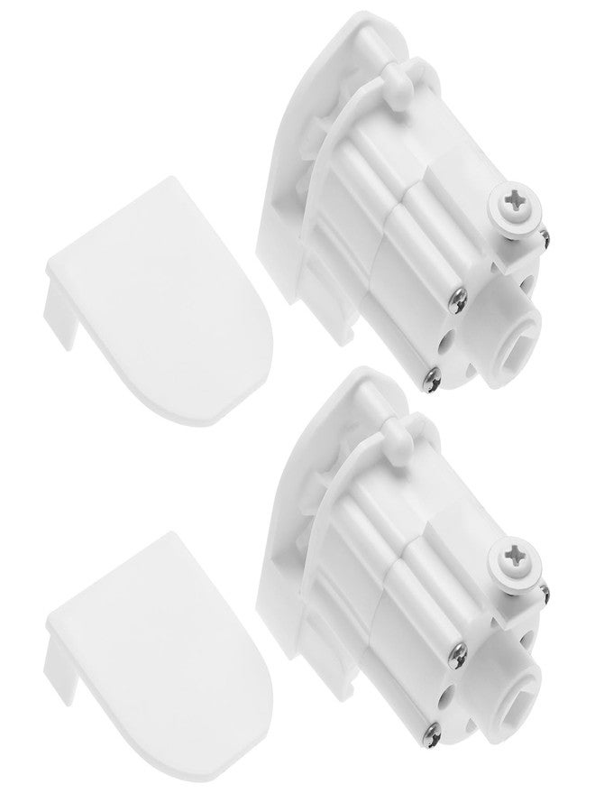 كريت آيديا ابتكر فكرة: مجموعتان من وحدات آلية التحكم في الستائر الرومانية مع غطاء، قطع غيار ستائر رول، ملحقات مسار ستائر الرول، فتحة مركزية للصيانة 5.5 مم - Image 1