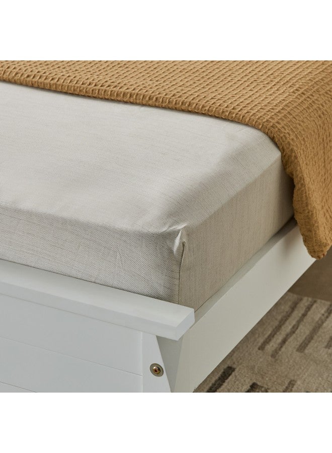 Home Box Houston Veilth Cotton Printed Queen Fitted Sheet 150 x 200 x 33 cm - Image 2