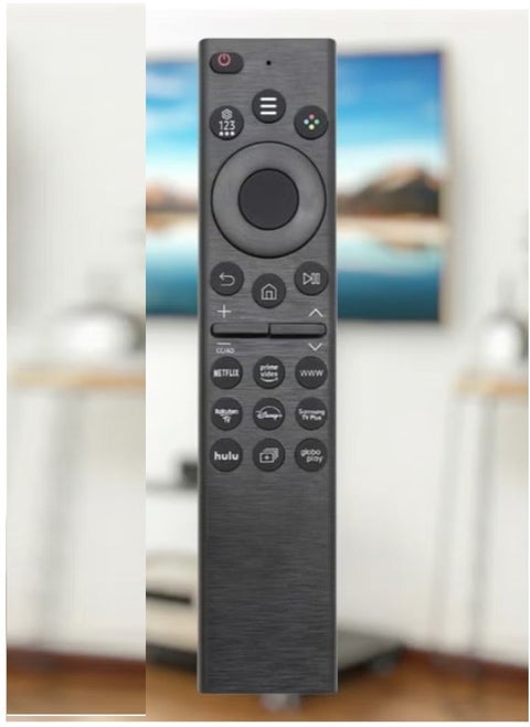 Samsung Smart TV Remote – BN59-01390A Replacement Remote for Samsung Smart LCD, NEO QLED, LED, UHD, SUHD, HDR, 4K, 8K TVs | Dedicated Short Keys for Netflix, Prime Video, Globoplay, Disney+, & Samsung TV Plus