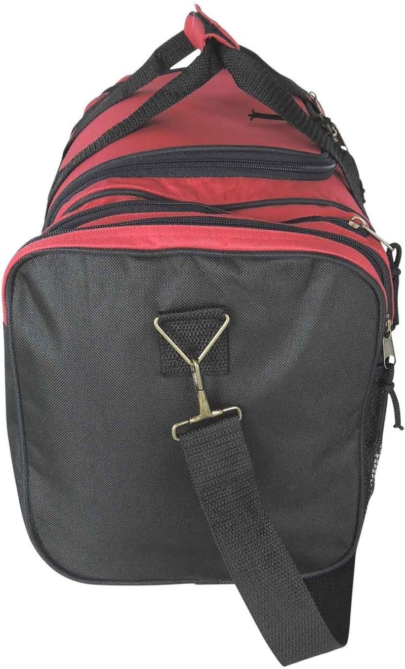 DALIX حقيبة دافليكس الرياضية 20 بوصة مع جيوب شبكية وقيم سفر جيم - Image 3