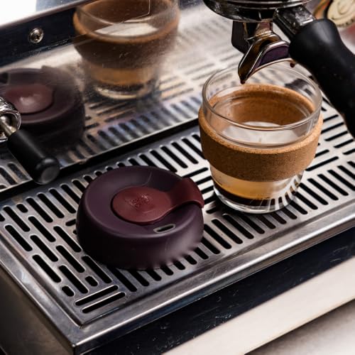 KeepCup Brew Cork - Reusable Coffee Cup Tempered Glass and Natural Cork, Extra Small 6oz/177ml - Black - Image 4