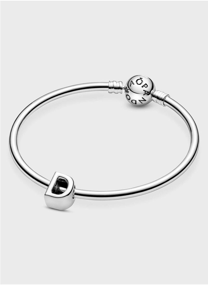PANDORA Letter D Alphabet Charm  - Image 4