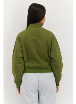 PUMA Women Comfort Fit Brand Logo Outdoor Bomber Jacket  - Image 3