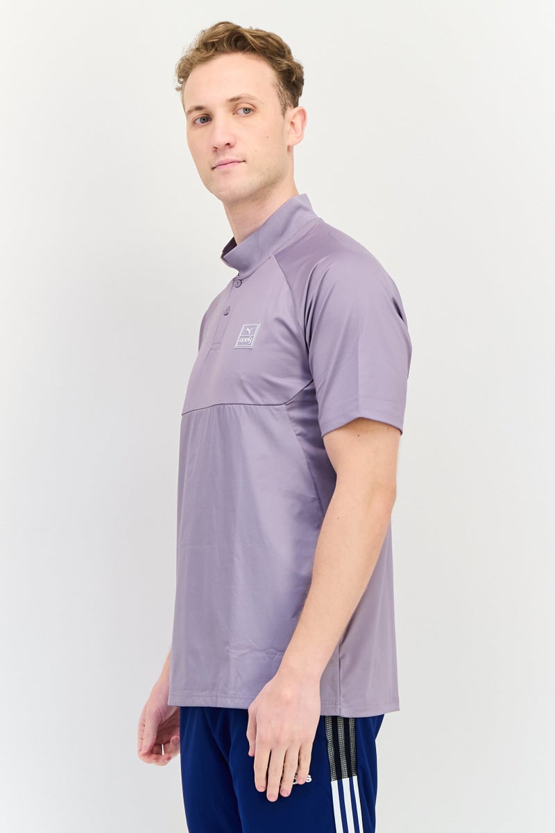 PUMA Men One8 Sportswear Fit Short Sleeve Outdoor Polo Shirt, Pale Lavender - Image 2