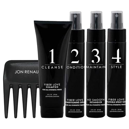 Jon Renau - Synthetic Fiber Care Essentials Travel Kit - Image 1