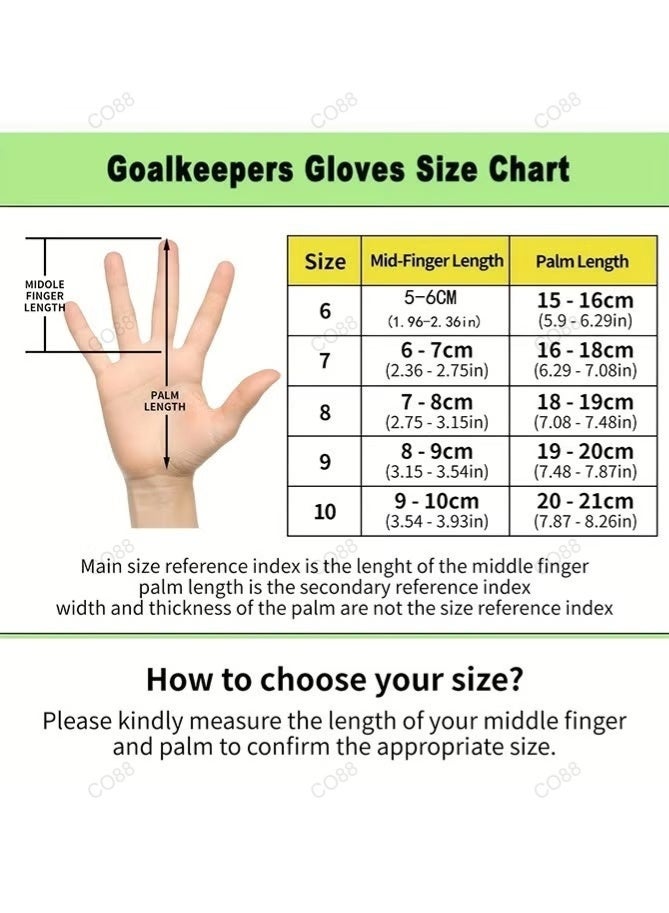 سي أو88 لعب مع Professional Pro Fingersave Goalkeeper Glove - Image 5