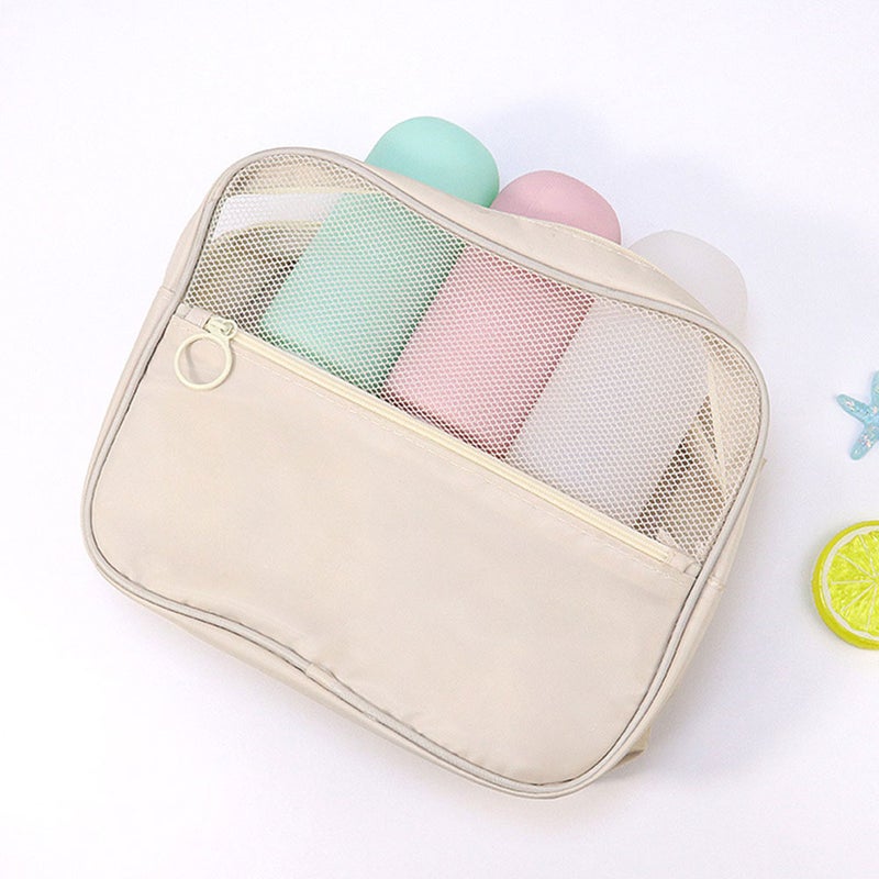 2pcs Silicone Bottles Shampoo Packing Bottles Squeeze Bottles Multi-function Bottles - Image 1