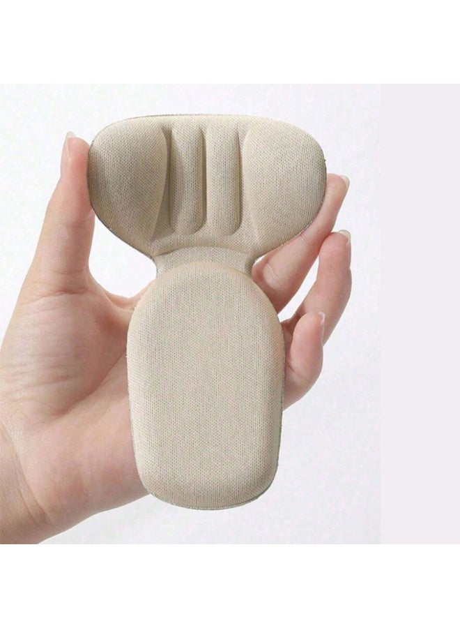 Kawkab 1 Pair of Heel Cushion Inserts, 3D Heel Pads, Women's Heel Pad Liners, Flexible Breathable Shock-Absorbing Insoles, Anti-Slip Heel Pads, Heel Protectors for Oversized Shoes, Prevents Heel Friction and Blisters - Image 3