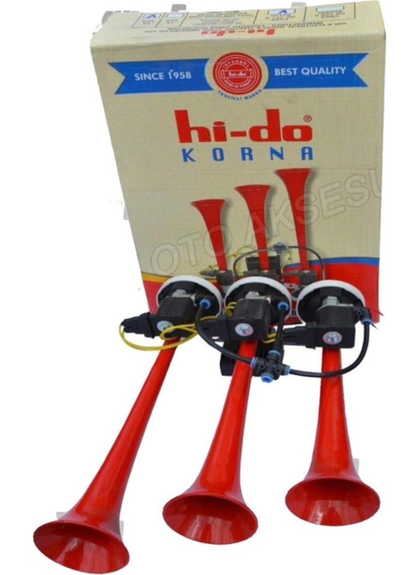 Hıdo Red Marco Type 3 Pipe Melodic Horn 24 Volt - pzsku/Z28BE1532C76C5A81DC93Z/45/_/1737440561/e0842043-bece-4597-978a-7ec3e6077bb8