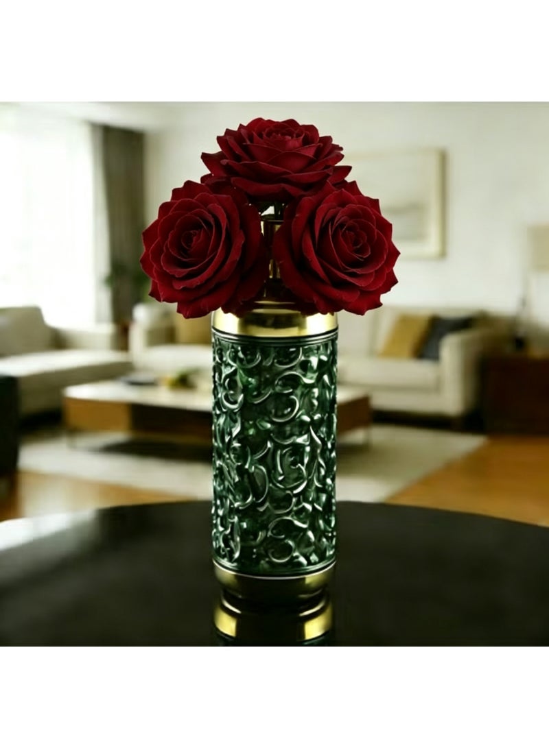 High borosilicate heat-resistant glass vase, made of medical-grade material