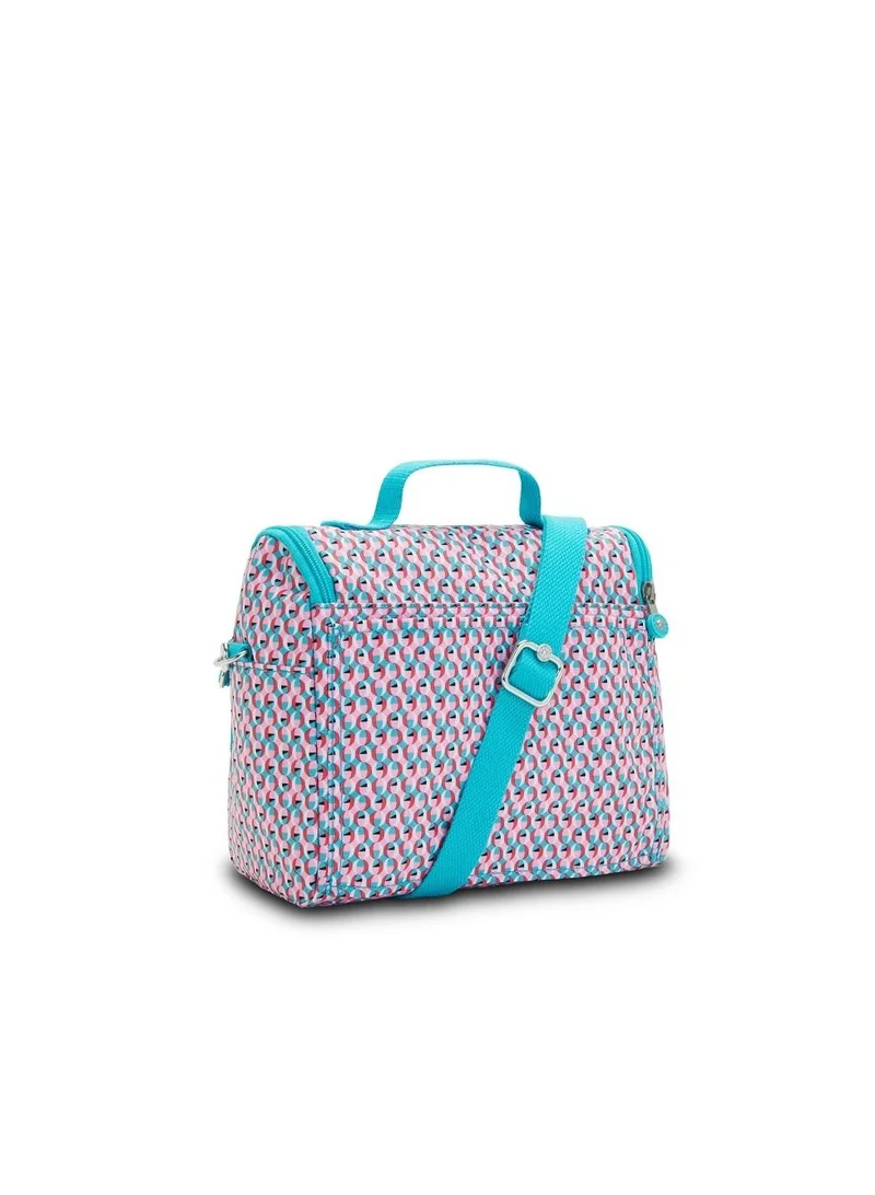 kipling New Kichirou Large Lunchbox (With Trolley Sleeve) School Accessories Poppy Geo,For Kids, Teens