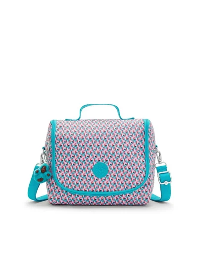 كيبلينغ New Kichirou Large Lunchbox (With Trolley Sleeve) School Accessories Poppy Geo,For Kids, Teens