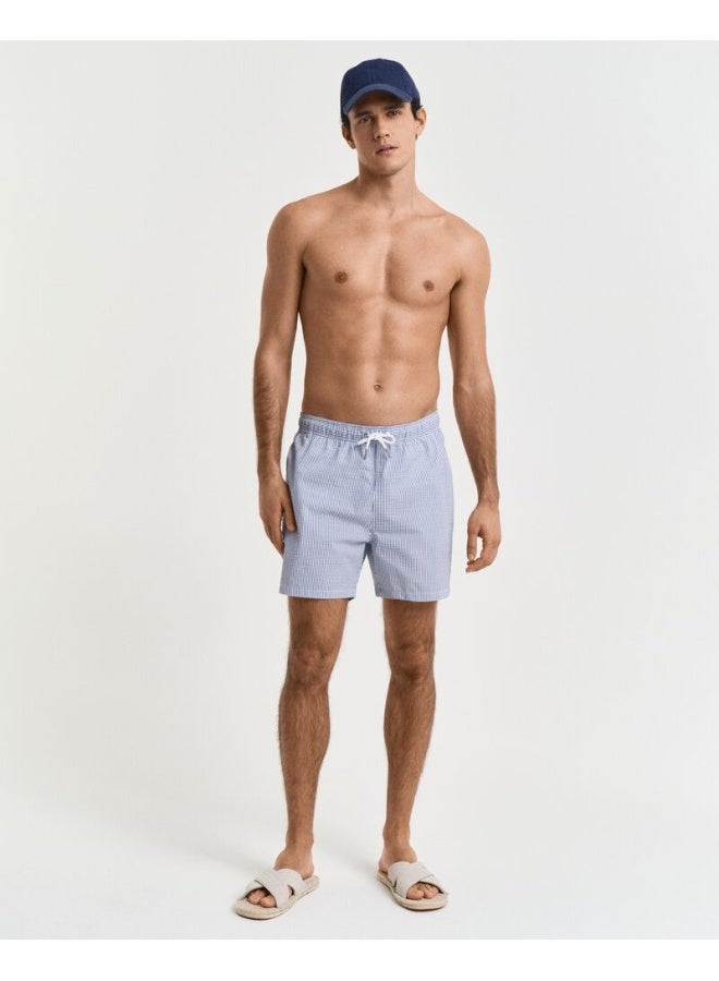 Gant Seersucker Swim Shorts - Image 1