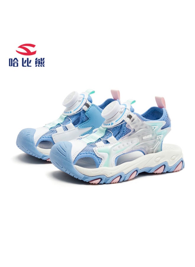 Habibixiong Children's Shoes Summer New Boys Baotou Sandals Girls Lightweight Rotating Buckle Beach Shoes Manufacturers On Behalf Of The Hair
