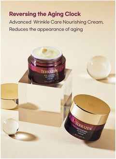 Terrazen Terrzen Age Control Nutrition Cream 1.69 Fl.Oz. (50Ml) Age Control Cream Reduce Wrinkle Hyaluronic Acid + Plant Stem Cell + Real Protein + Plant Squalane  - Image 2