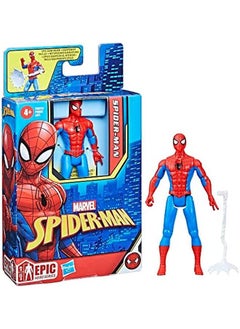 Spider-Man Marvel Epic Hero Series Classic Action Figure 4 Inch With Accessory Marvel Action Figures For Kids Ages 4 And Up  - Image 4