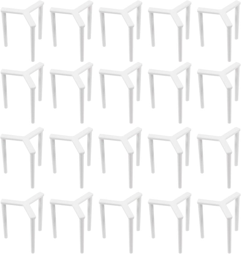 OLRADA Olrada Party Essentials Disposable Pizza StandsSaversTripod StackerCatering Boxes and Food Take Out Tripod Stand 47 Pcs  - Image 1