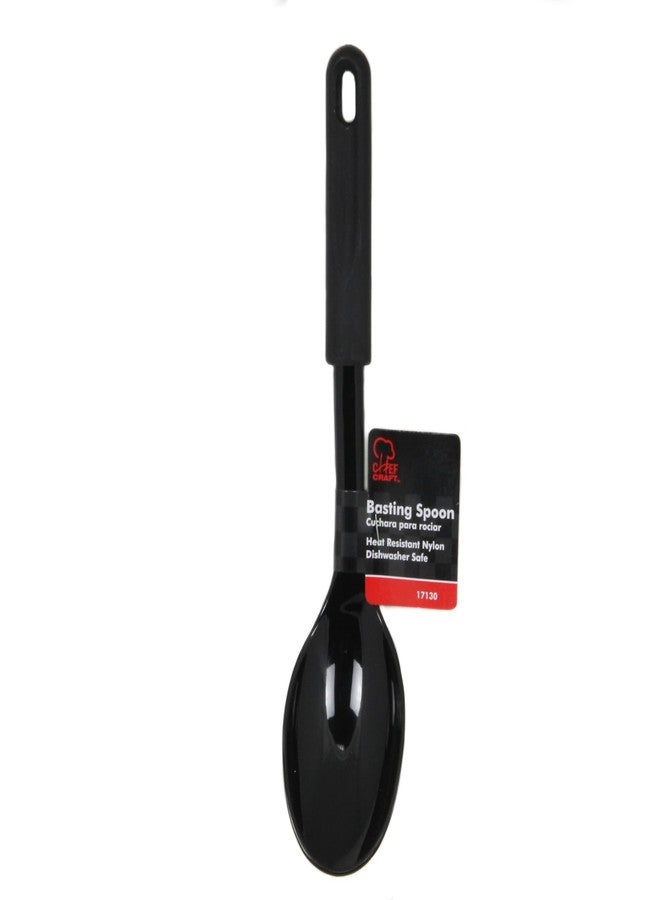 Chef Craft Basic Nylon Basting Spoon, 11.5 inch, Black - Image 4