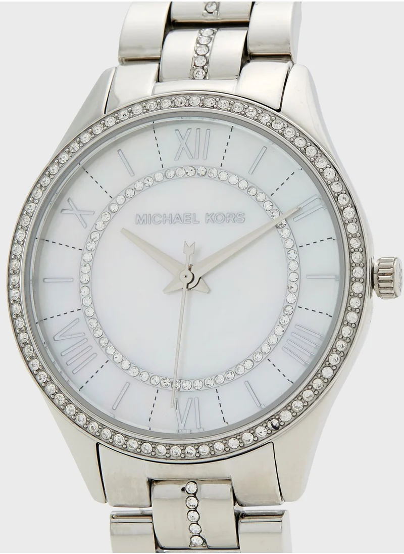 Michael Kors Classic Steel Strap Analog Watch