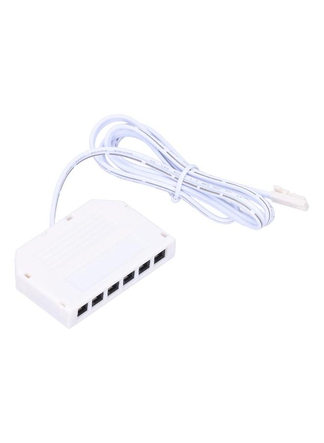 Thoraya - External 6-Holes Junction Box Cable Splitter Accessory for LED Cabinet Wardrobe Light - Image 1