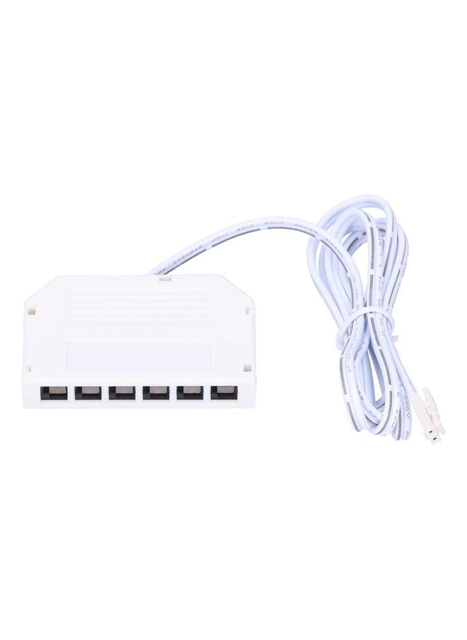 Thoraya - External 6-Holes Junction Box Cable Splitter Accessory for LED Cabinet Wardrobe Light - Image 1