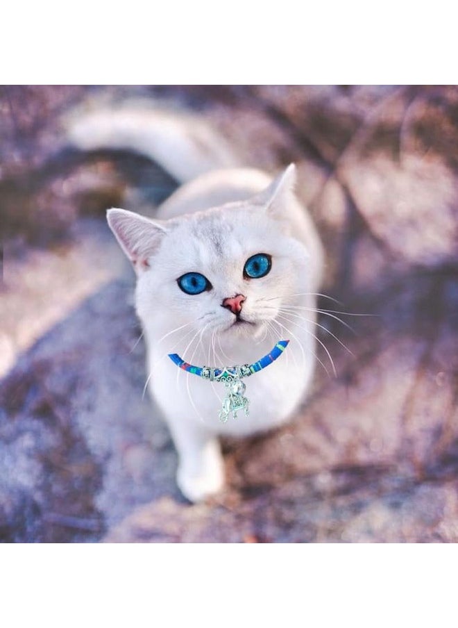 PET Cat Neck Collar With Beautiful Neaklace Cut Design Pack Of 1 Small Size  - Image 5
