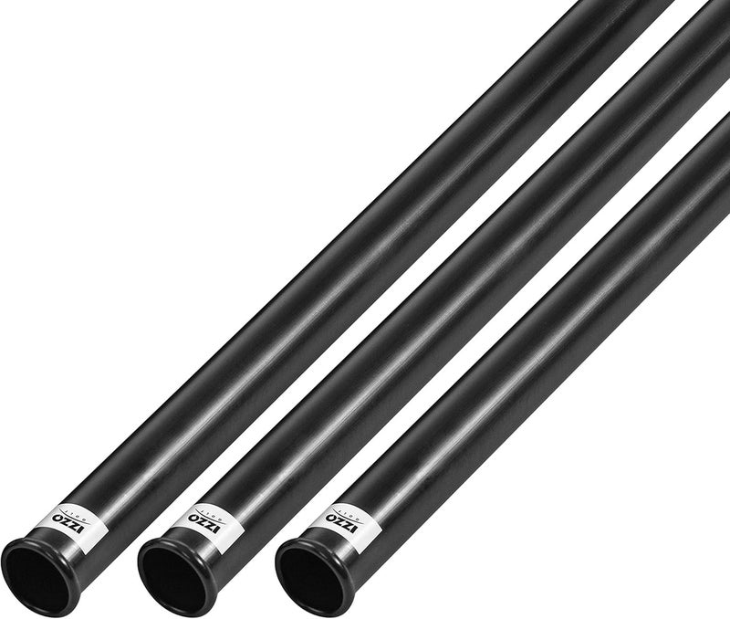 Izzo Golf Black Plastic Golf Club Tube - Image 1