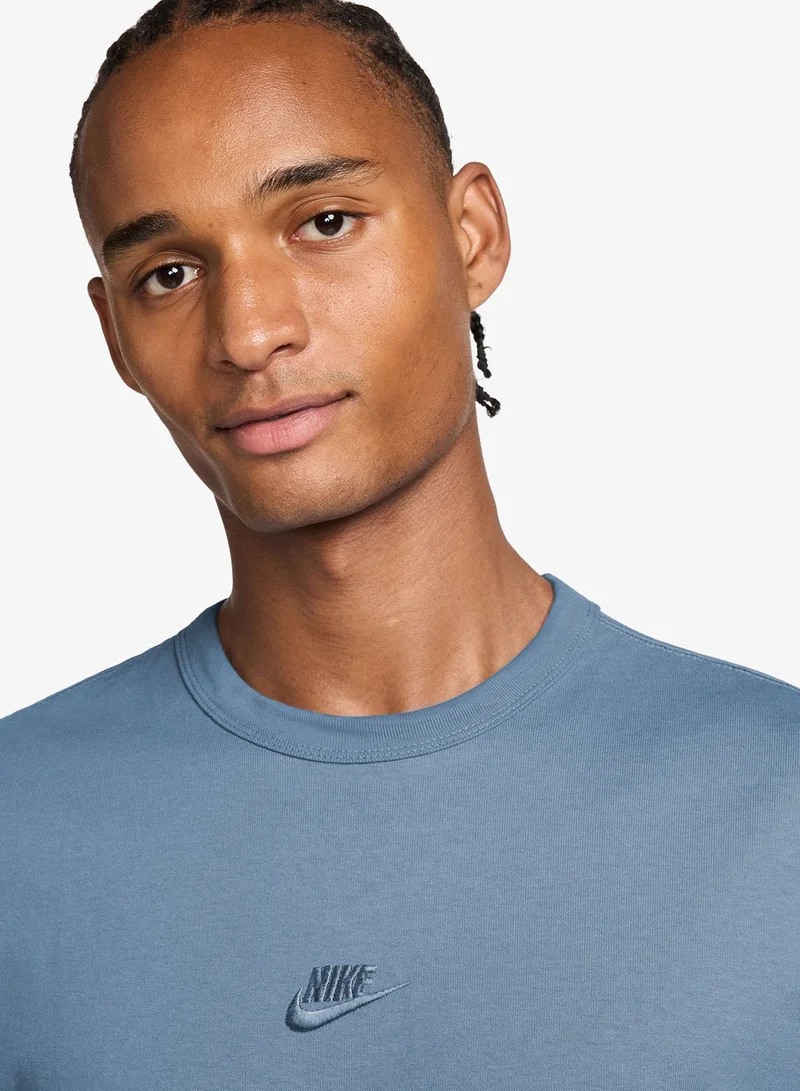 Nike WORK BLUE Nsw Premium Essential Sustainable T-Shirt for Men | Best Price UAE