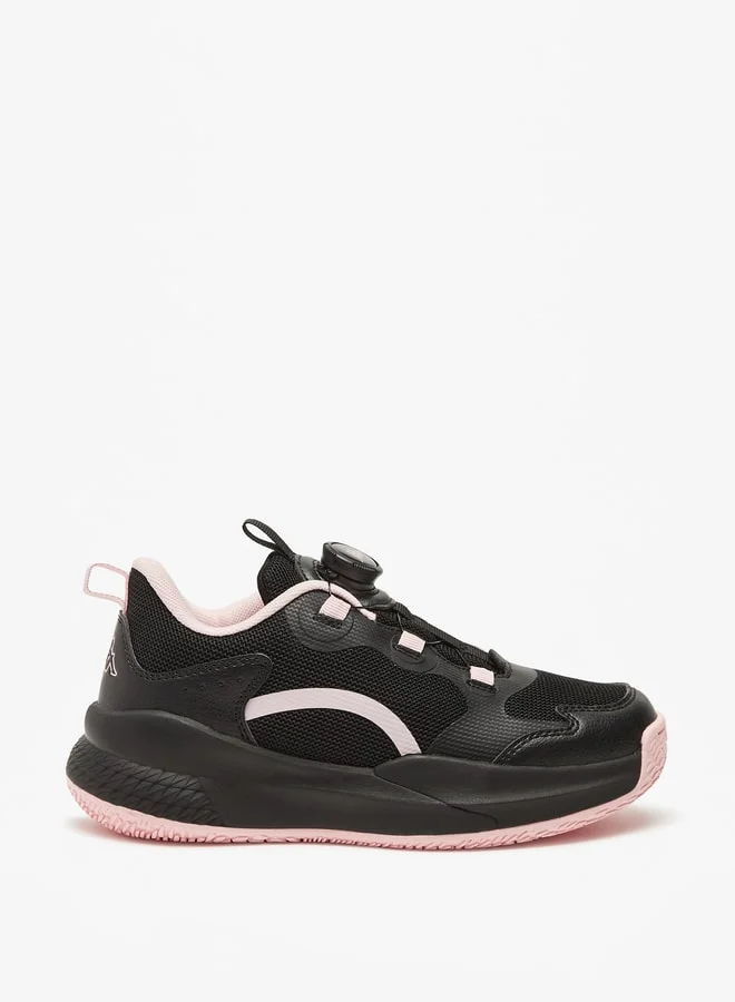 كابا Girls' Panelled Sports Shoes with Drawstring Closure