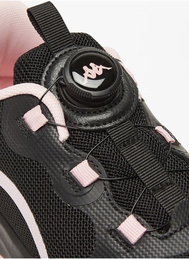 Kappa Girls' Panelled Sports Shoes with Drawstring Closure  - Image 5