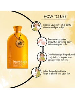 Paris Collection Intoxicate Perfume Body Lotion Unisex 400ml  - Image 3