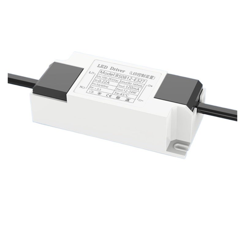 12 24W 120mA DC سناب على رأس ذكر سائق LED إمداد الطاقة للضوء البقعة ضوء لوحة - Image 4