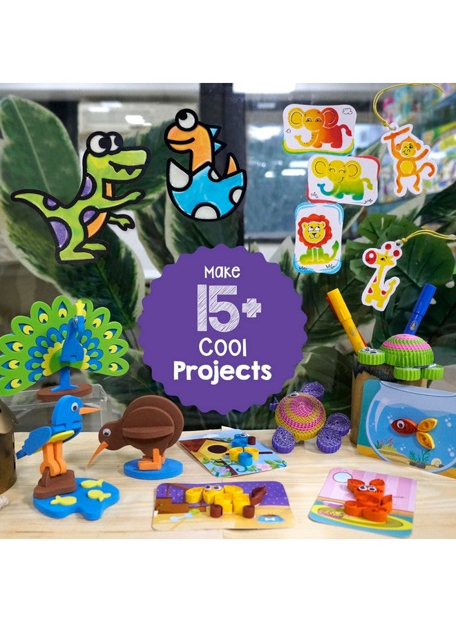 Imagimake 5-in-1 Awesome Craft Kit | Easter Crafts for Kids | Easter Toys | Arts & Crafts for Kids Ages 6-8 | Easter Gifts for Kids | Easter Gifts for Girls & Boys 5, 6, 7, 8, 9 - Image 2