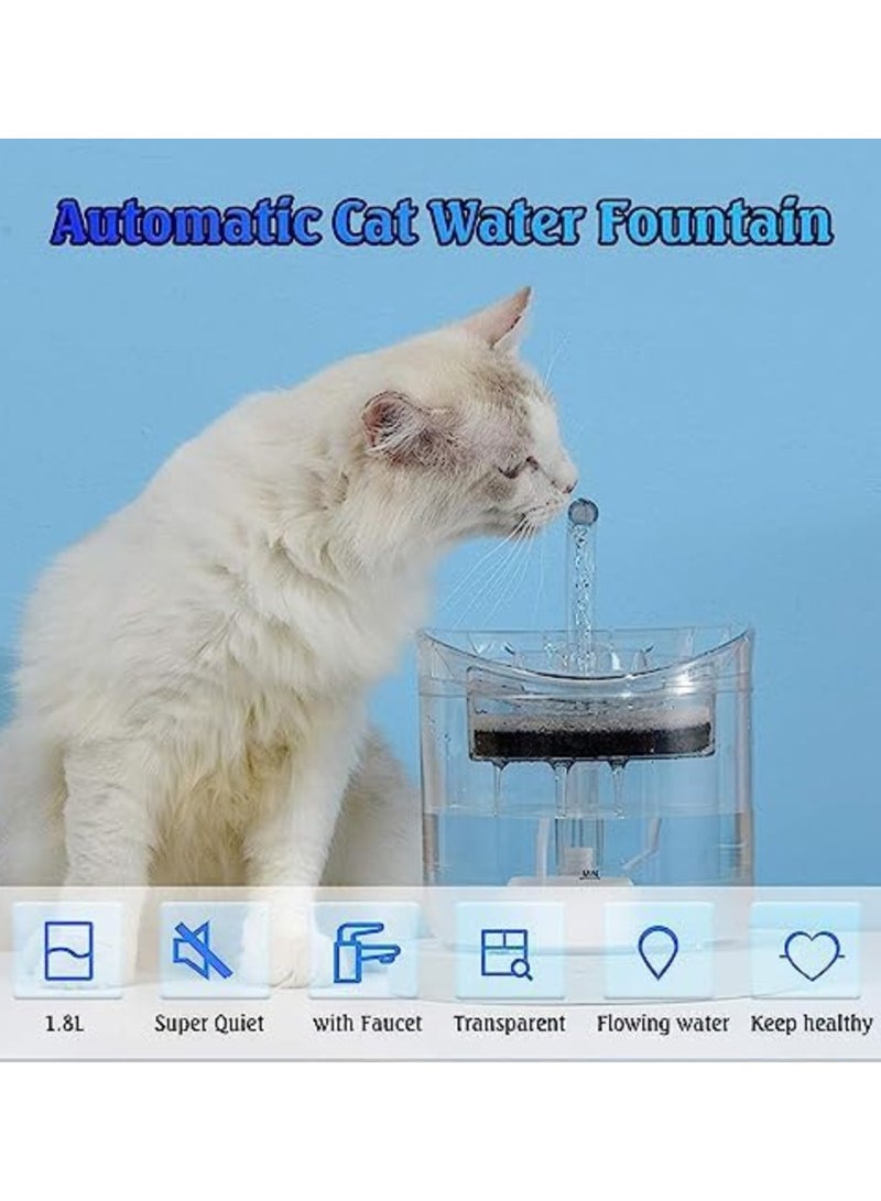 Queens Automatic Cat Water Fountain with Stainless Steel Design - Ensuring Fresh, Clean Water for Your Feline Companion - Image 4