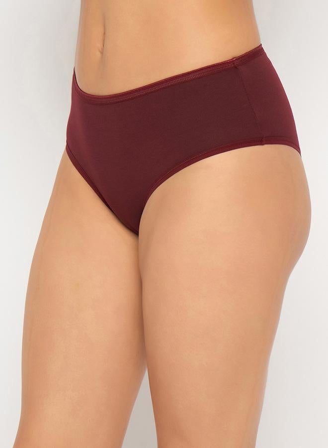 Clovia Pack of 3 - Solid Mid Rise Hipster Briefs - Image 3