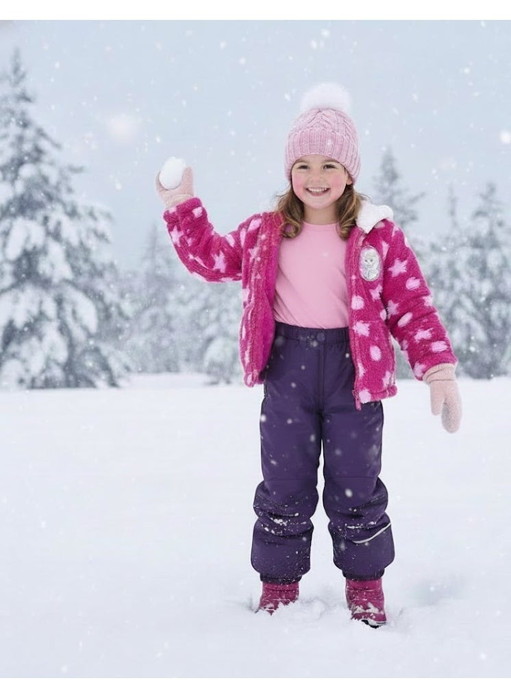 Disney frozen fleece jacket hoodie for girls by kids TV - Image 3